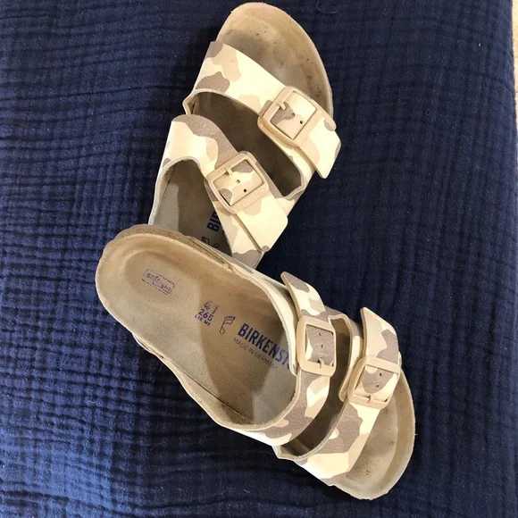 Birkenstock Women’s Arizona Soft Footbed Birko-Flor size 41 - Picture 5 of 5